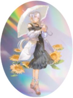 樋口枫-ART OF NIJISANJI特典闪贴纸