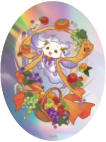 仑仑-ART OF NIJISANJI特典闪贴纸