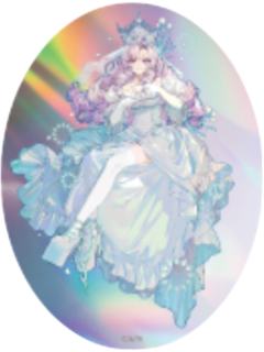 壹百满天原莎乐美-ART OF NIJISANJI特典闪贴纸