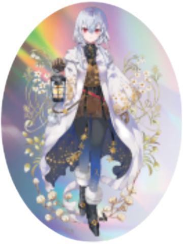 叶加濑冬雪-ART OF NIJISANJI特典闪贴纸