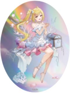 星川莎拉-ART OF NIJISANJI特典闪贴纸
