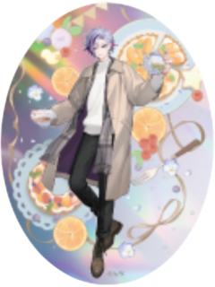 不破湊-ART OF NIJISANJI特典闪贴纸