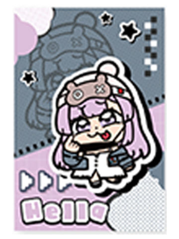 海拉-大川联动贴纸