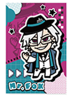 福克斯-大川联动特典明信片