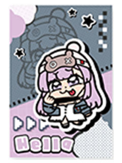 海拉-大川联动特典明信片