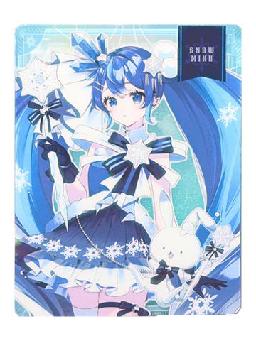初音未来-SNOW MIKU2025亚克力砖