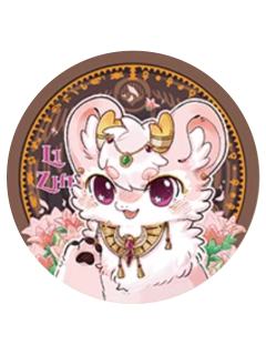 荔枝-金色誓约系列马口铁徽章盲盒