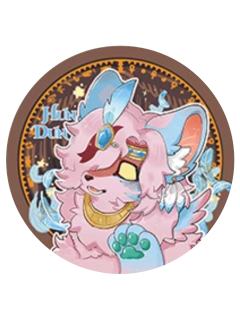 混沌-金色誓约系列马口铁徽章盲盒