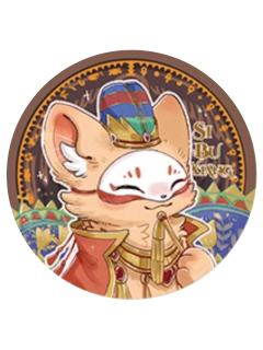 四不像-金色誓约系列马口铁徽章盲盒