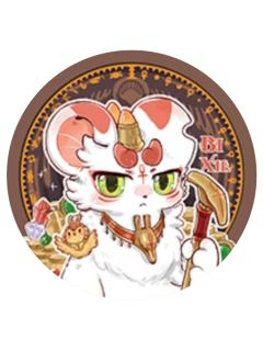 皮皮哥哥-金色誓约系列马口铁徽章盲盒