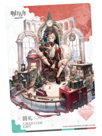 雪绒-透明明信片组风尚甄选15.0