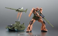 ROBOT魂 ＜SIDE MS＞ MS-06FS 卡尔玛专用扎古II & 马杰拉坦克 地球降下作战套装 ver. A.N.I.M.E.-资料图