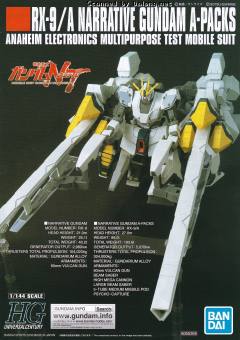 HGUC RX-9 叙述高达 A装备-资料图