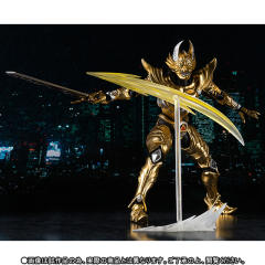 SHF 黄金骑士 牙狼 Ryuuga Gold Ver.-资料图