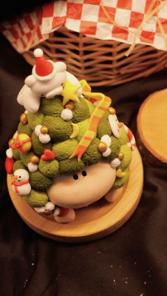 西兰花圣诞树-资料图