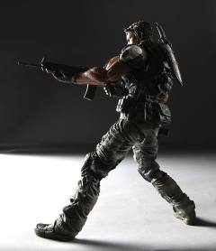 克里斯·雷德菲尔德 Play Arts 改 -Kai--资料图