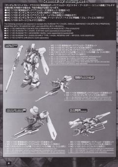MG RX-121-1 紧急脱出装置 月见草 扩展单元-资料图