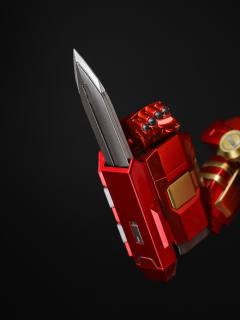 RE:EDIT 钢铁侠 Modular Ironman W/Plasma Cannon & Vibroblade-资料图