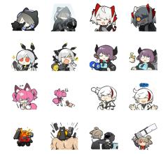 明日方舟 干员小日常3.0贴纸-资料图