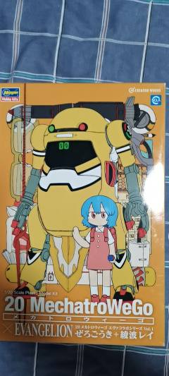 20 Mechatoro WeGo EVA 零号机+绫波丽-资料图