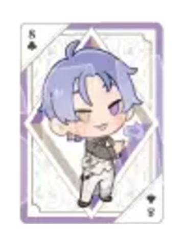 玖夜(梅花8)-AGF2024限定扑克牌