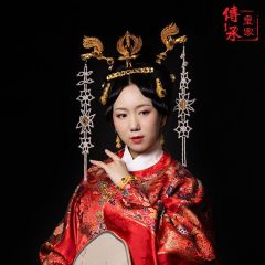 银镀金凤形簪-资料图