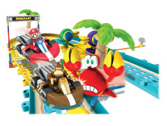 K'NEX Mario Kart Building Set 森喜刚 乌贼 螃蟹 玛丽奥 Mario and Donkey Kong Beach Race-资料图