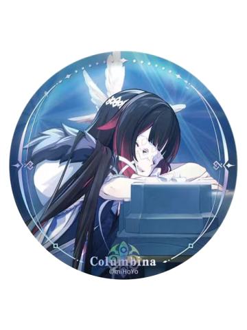 哥伦比娅-冬夜愚戏系列徽章