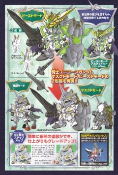 Legend BB SD高达 BB战士 雪白骑士独角兽高达-资料图