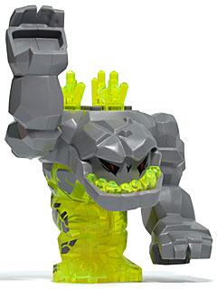 Geolix with 3 Crystals on Back (Rock Monster)