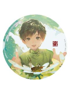吴邪徽章-夜巡动漫微风草语系列周边