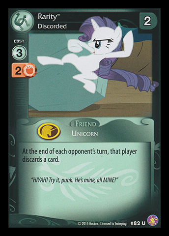 Rarity, Discorded