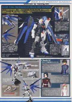 MG ZGMF-X10A 自由高达 Ver. 2.0 银色涂层-资料图
