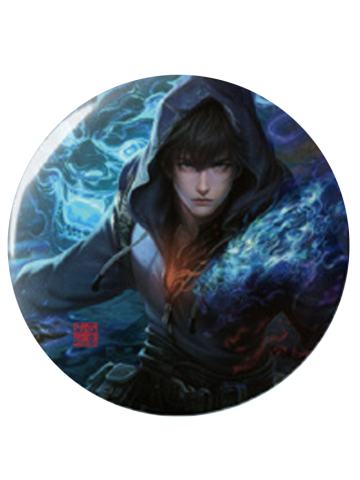 麒麟劫反光吧唧-2024年张起灵生日季周边