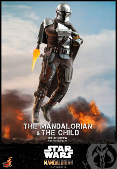 1:6比例珍藏人偶套装 曼达洛人及The Child 豪华版-资料图