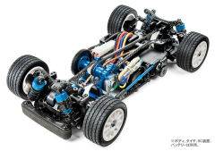 RC限定系列
 1/12 SCALE R/C 4WD HIGH PERFORMANCE RACING CARTA05 M-Four CHASSIS KIT