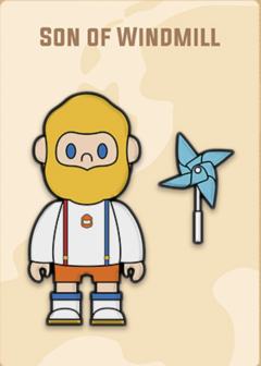 风车之子徽章-资料图