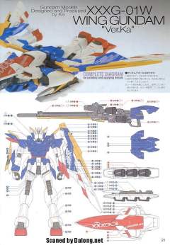 MG XXXG-01W 飞翼高达 Ver.Ka-资料图