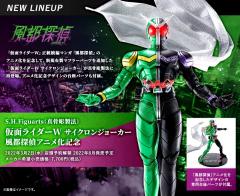 SHF 真骨雕 假面骑士W Cyclone Joker 风都侦探纪念版-资料图