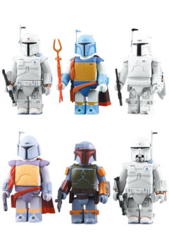 Boba Fett Collection Kubrick 波巴·费特 Black and White-资料图