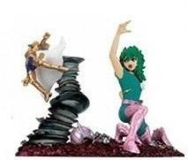 Saint Seiya Dramatic Cosmo Figure 仙女座瞬 双鱼座阿布罗狄 
