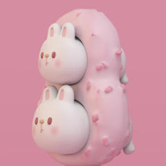 草莓双兔雪糕-资料图