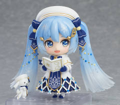 粘土人 #1539 初音未来 雪初音 2021 Glowing Snow Ver.-资料图