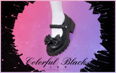 colorful black小黑鞋-资料图