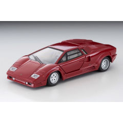 多美卡TLV系列 LV-N 兰博基尼 Countach 25周年版 红色-资料图
