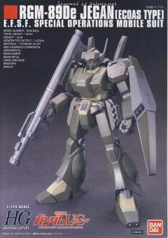 HGUC RGM-89De 杰刚 ECOAS式样-资料图