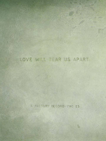 Love Will Tear Us Apart