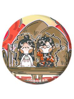 花城&谢怜1(迷你徽章)-花开花谢系列周边