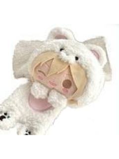 羽风薰-抱抱熊围巾