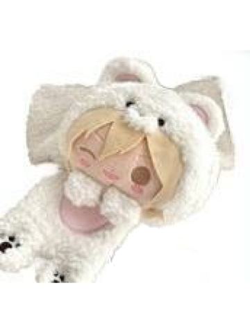 羽风薰-抱抱熊围巾